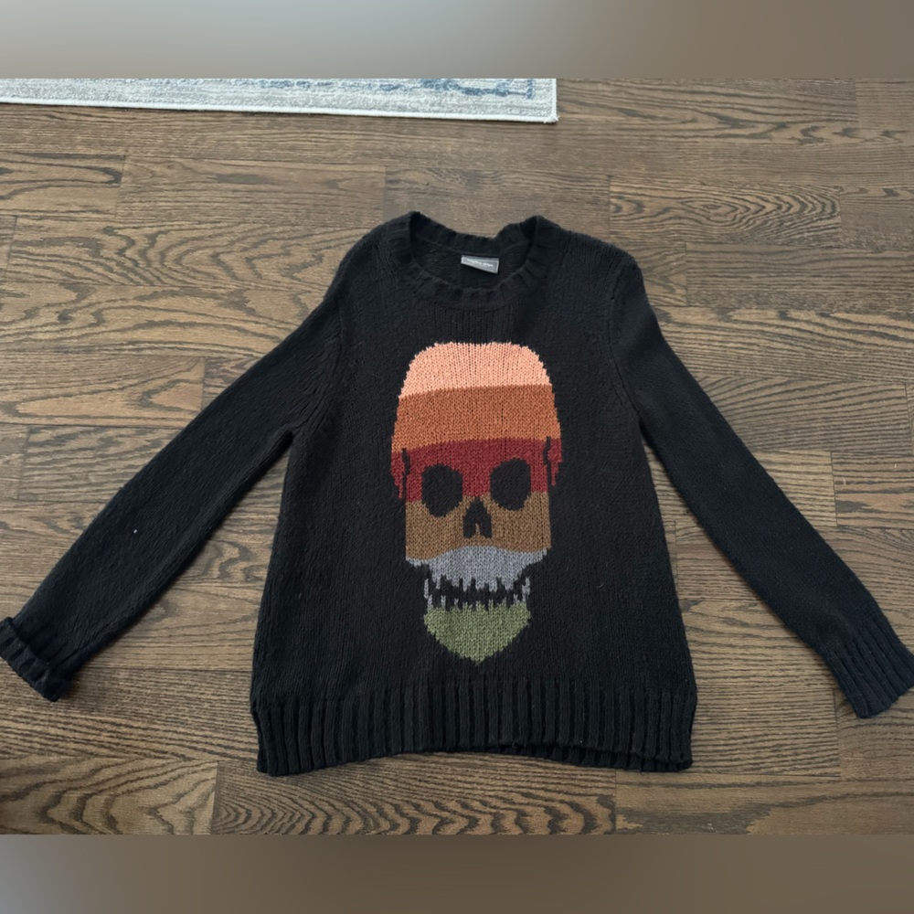 Wooden Ships XS Skull Sweater